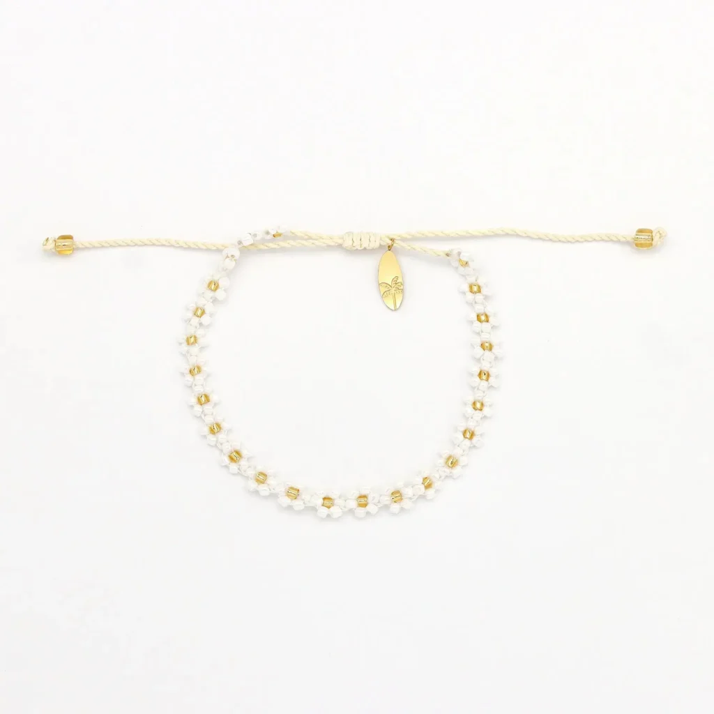 Kelopak Daisy Chain Beaded Bracelet 8