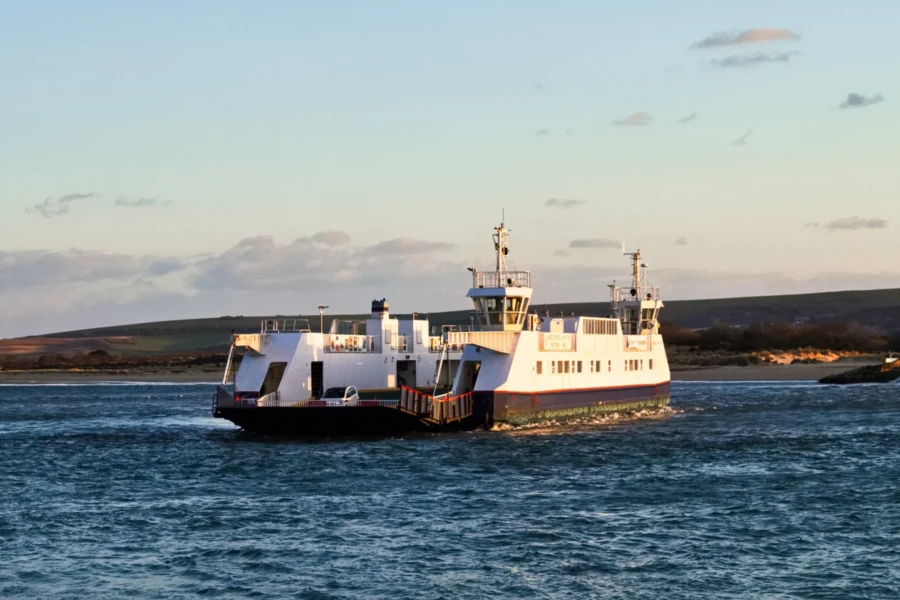 The Sandbanks Chain Ferry