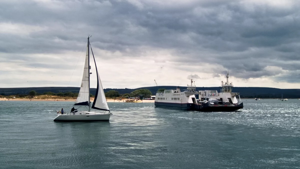 The Sandbanks Chain Ferry