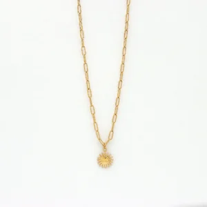 Sun Charm Necklace 1 Thumb