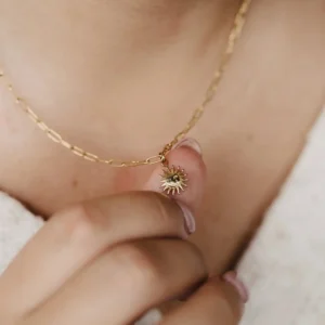 Sun Charm Necklace 2 Thumb