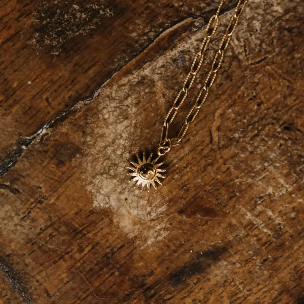 Sun Charm Necklace 5