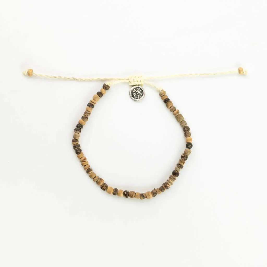 Sun Rays Mixed Bead & Shell Bracelet Set 6