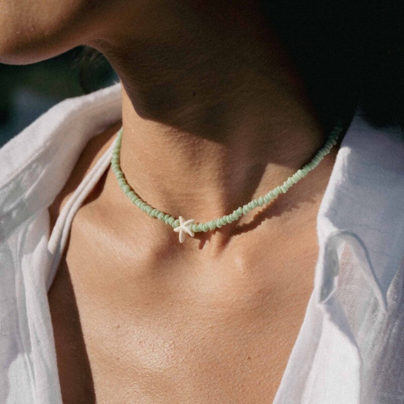 Tidepool Starfish Necklace