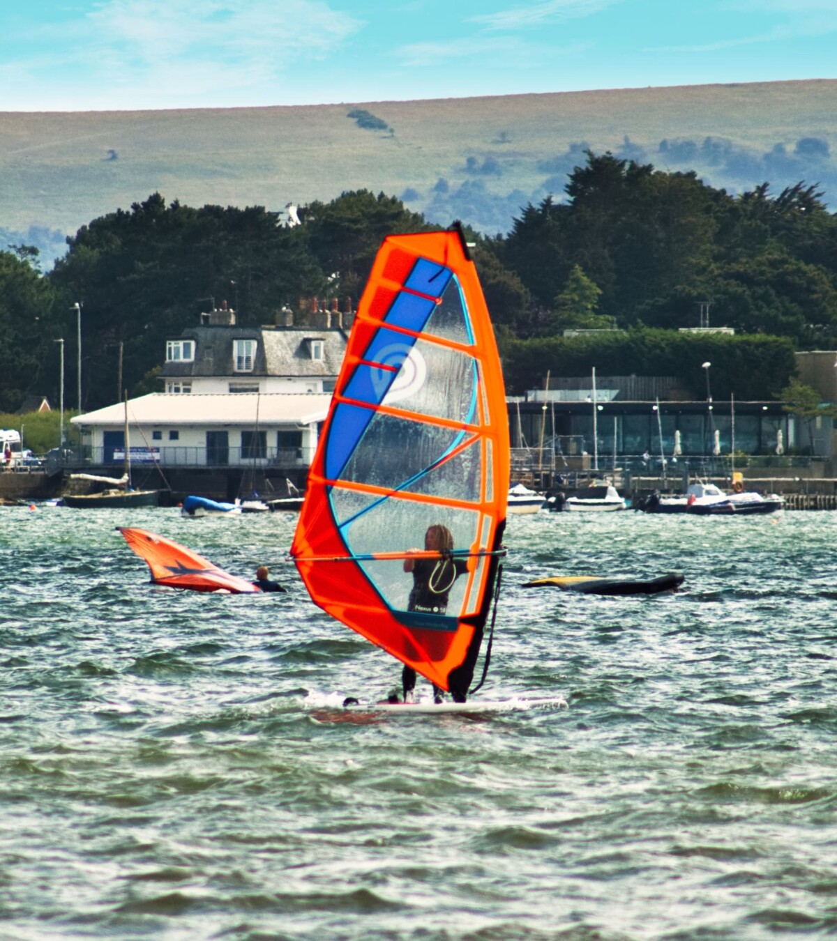 Weekend Windsurfing at Sandbanks