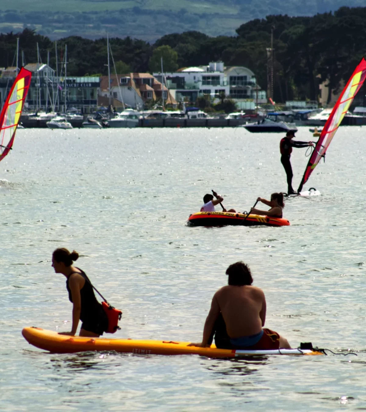 Windsurfing & Paddleboarding at Sandbanks