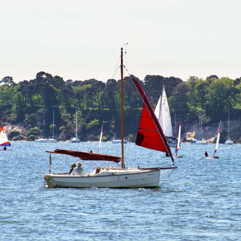 Boating on Poole Bay