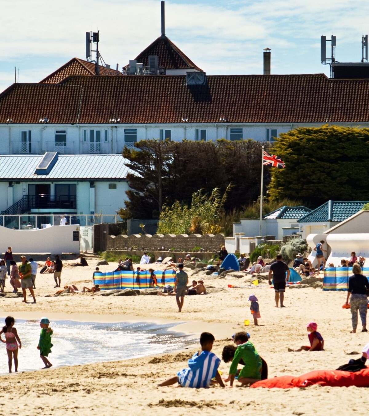 A view of Haven Point from Cubs Beach