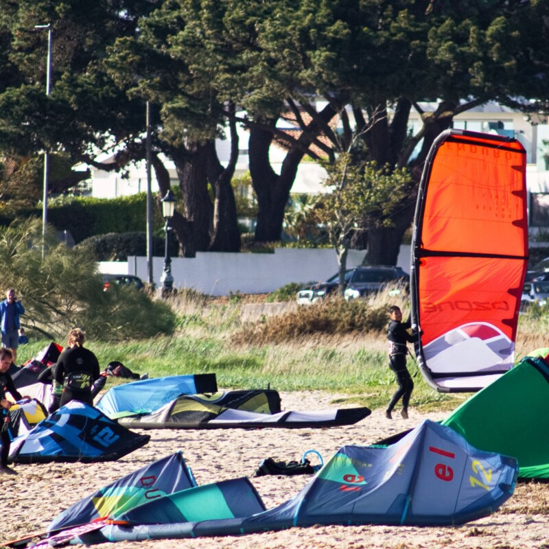 Watersports Enthusiasts at Sandbanks