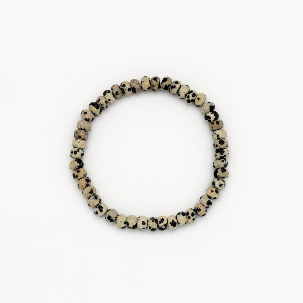 Bueng Kan Dark Beaded Stone Bracelet Set 10