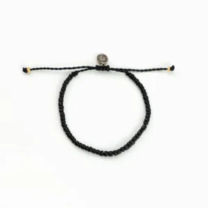 Bueng Kan Dark Beaded Stone Bracelet Set 4 Thumb