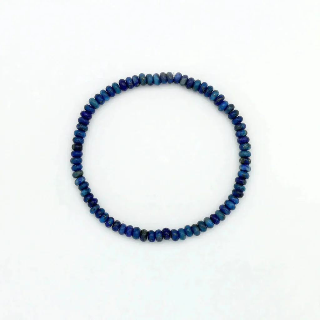Bueng Kan Dark Beaded Stone Bracelet Set 6