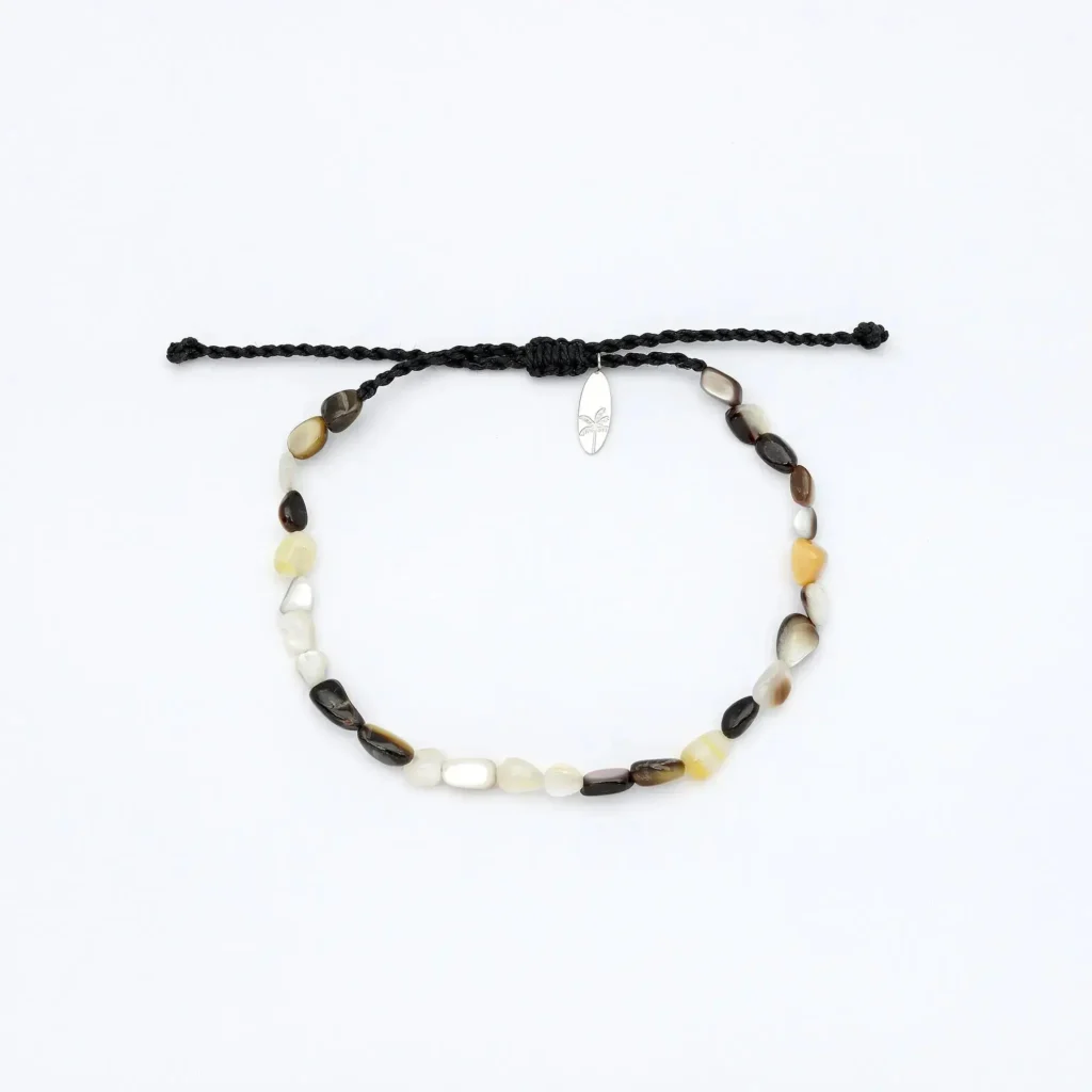 Bueng Kan Dark Beaded Stone Bracelet Set 9