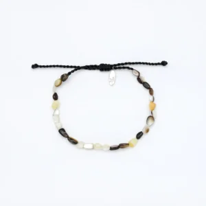 Bueng Kan Dark Beaded Stone Bracelet Set 9 Thumb