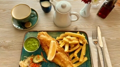 Traditional Fish & Chips Meal with Drinks Thumb