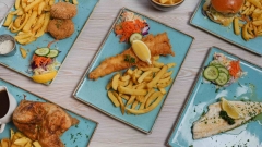 Traditional Fish & Chips Meal with Drinks Thumb