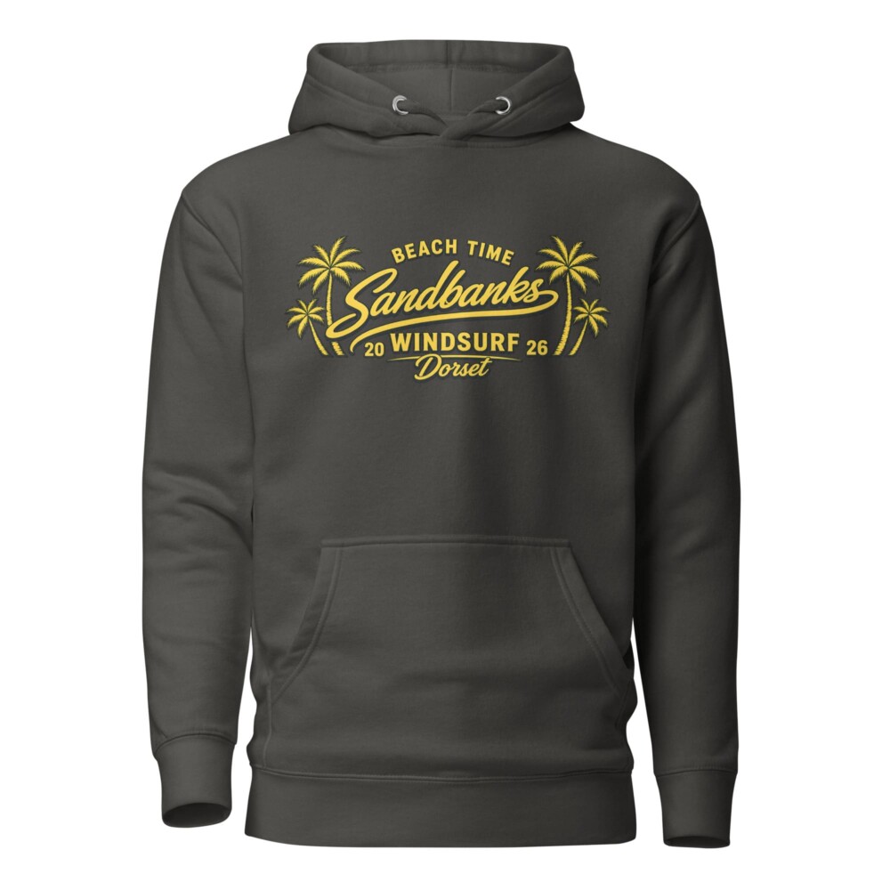 The Sandbanks ‘Beach Time’ Windsurf Hoodie