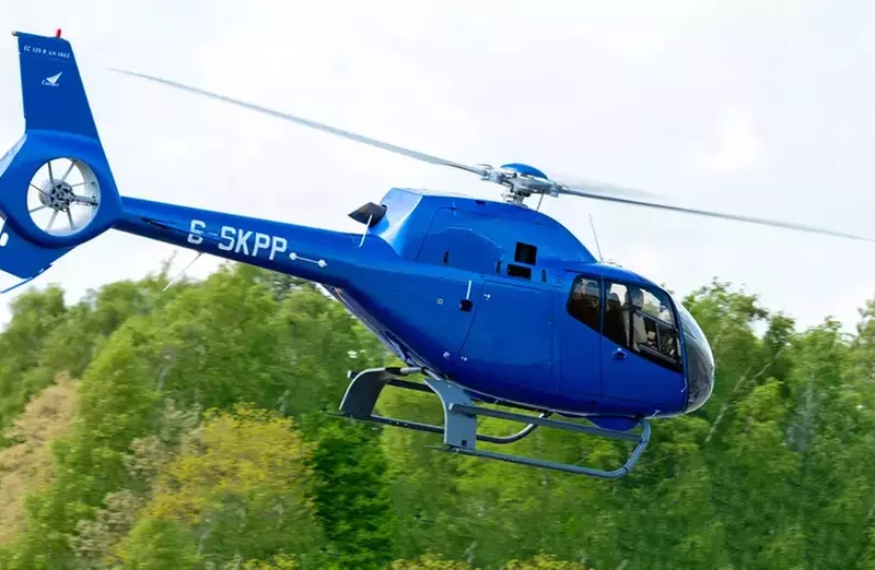 Helicopter Sightseeing Tour Sandbanks & Jurassic Coast