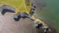 Helicopter Sightseeing Tour Sandbanks & Jurassic Coast Thumb