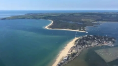 Helicopter Sightseeing Tour Sandbanks & Jurassic Coast Thumb