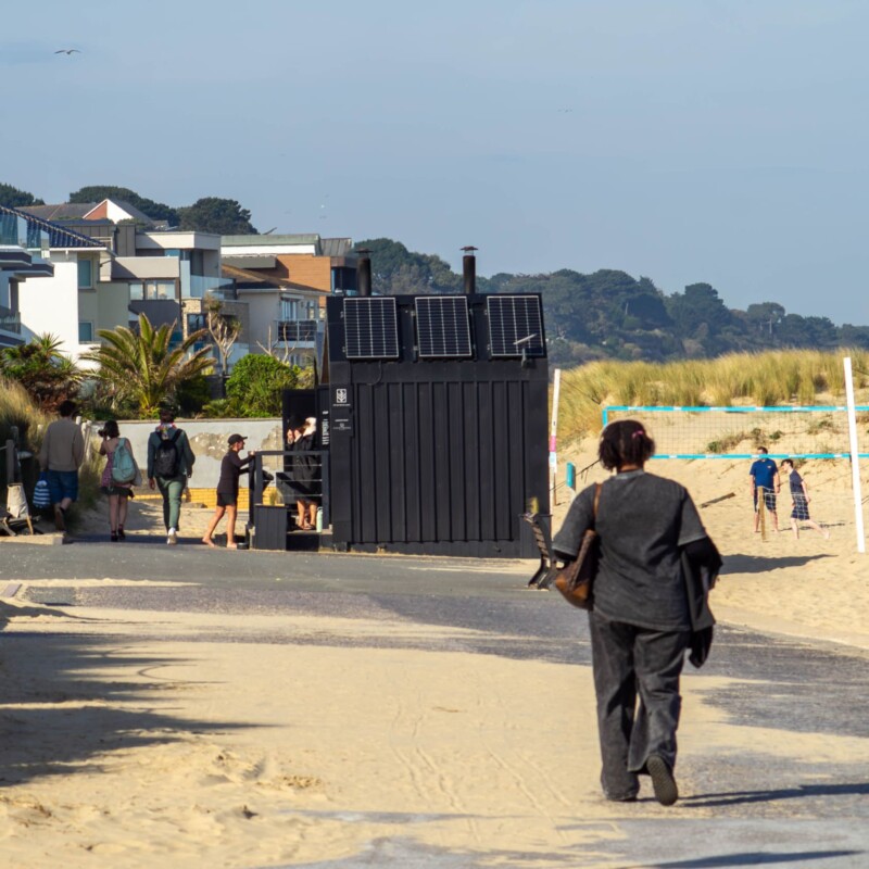 Beach Sauna at Sandbanks