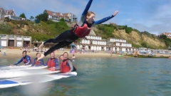 Hen Party SUP, Jumbo SUP & Kayaking in Sandbanks Thumb