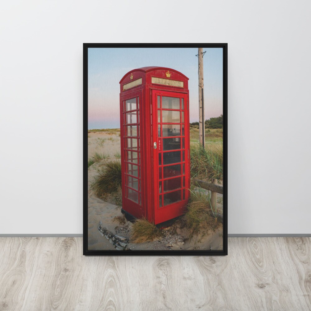 The Last Call at Shell Bay – Framed Canvas Wall Art
