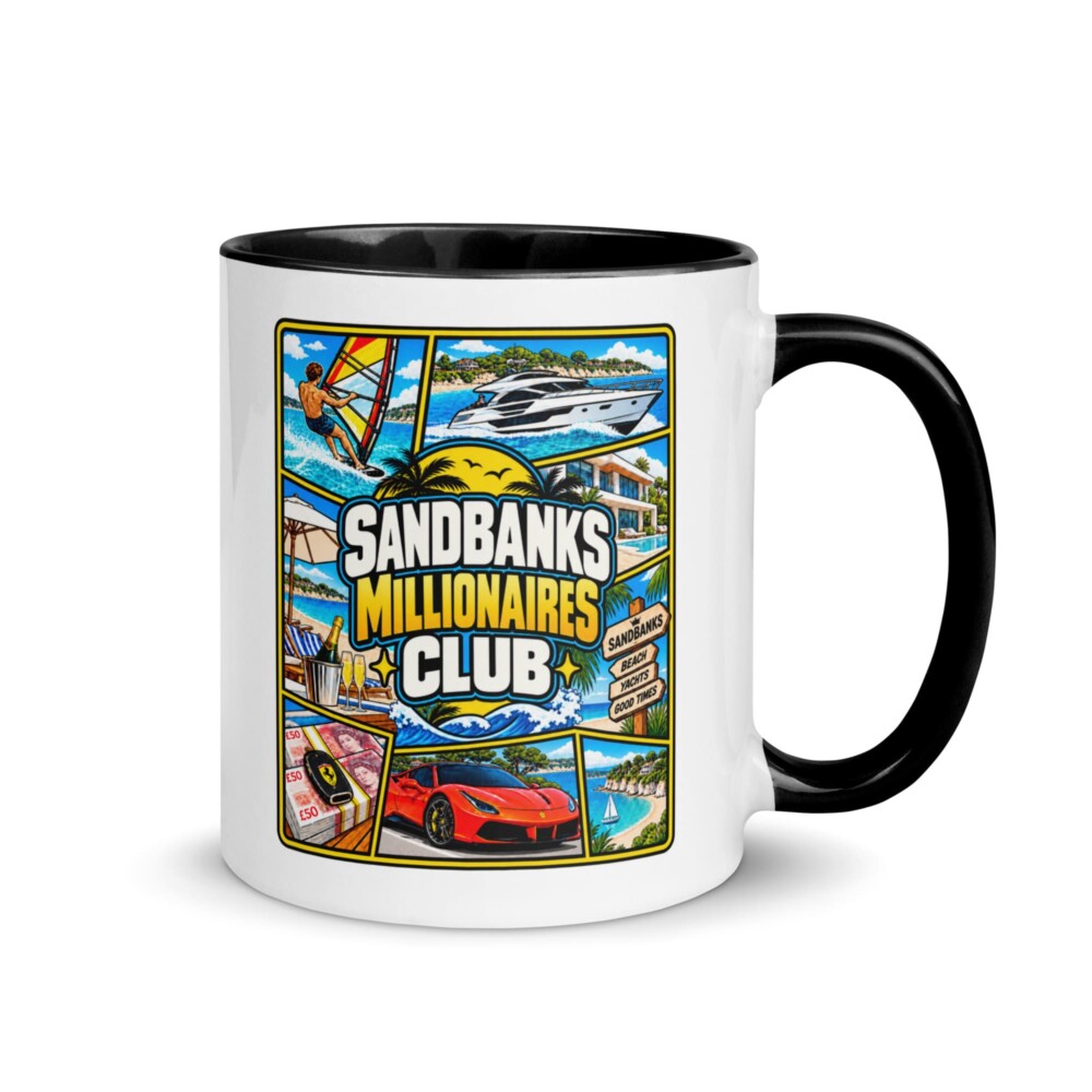 Sandbanks Millionaires Club Ceramic Mug